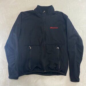 Nordica Womens Black Red Zip Up Jacket Pocketed Athletic Ski Coat SZ Small MK 05